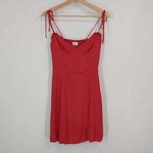 Wilfred New Fable Mini Sweetheart Bustier Dress